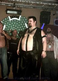 Then I took off the Leather Vest..... 