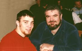 Me with my BF Michael from Oslo, Norway in 2000