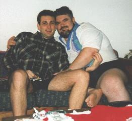 Me with my Italian Ex in 1998