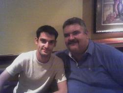 Me with Pablo from Barcelona, Spain in Summer 05.