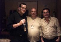 Chubs & Chasers enjoying drinks.