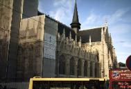 Beautiful architecture in Brussels, Belgium.