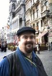 Me, doing the tourism thing in Brussels, Belgium