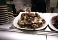 My first ever GENUINE Belgian Waffle, INDESCRIBABLY DELICIOUS!!! Mounded high with whipped cream, chocolate, nuts, and served warm off the grill!