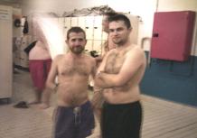 Two spanish chasers enjoying a night at AQUALIBI, a Belgian Waterpark where we played in a private party one night!