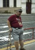 After going down all those steps, I WAS POOPED!!! 
